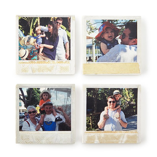 Custom Travel Photo Coasters