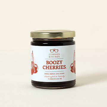 Boozy Whiskey Cocktail Cherries